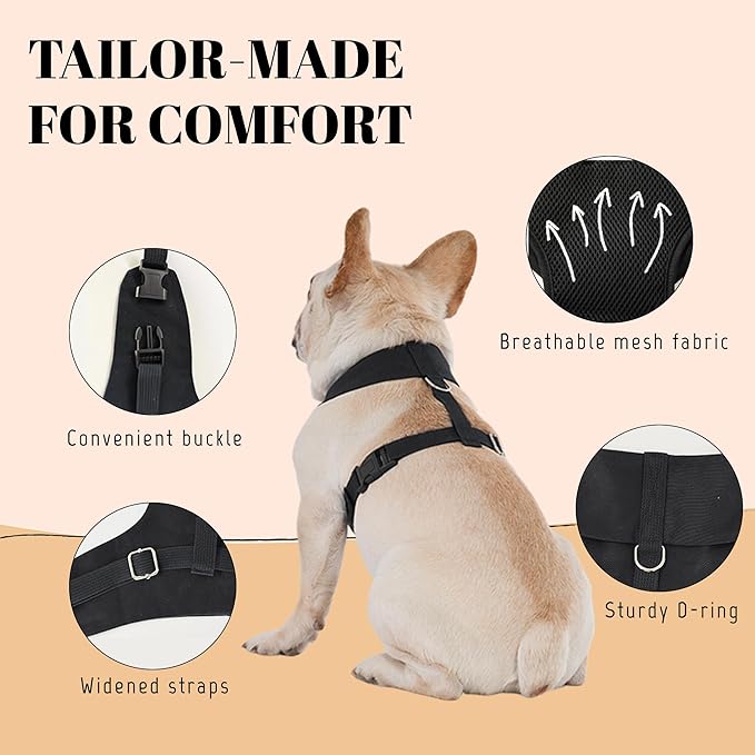 AVERYDAY Dog Tuxedo for Wedding Outfit, Dog Suit and Tie Costumes for Birthday, Halloween, Cosplay, Christmas Party, Pet Formal Wear with Bowtie, Tux for Small Dogs, Chihuahua, Bichon, Maltese, Cats