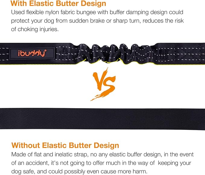 Dog Seat Belts for Cars of Small/Medium/Large Dogs,Adjustable Pet Seat Belt for Dog Harness with Dual Safe Bolt Hook and Elastic Durable Nylon Dog Safety Belt for Car