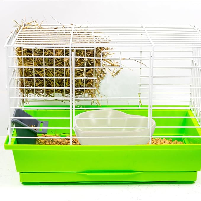 UKCOCO Ceramic Heart-Shaped Hamster Bowl Non-Spill Pet Food Dish for Animals for Chinchillas and Mice and Ceramic Design for Dry and Fresh Food