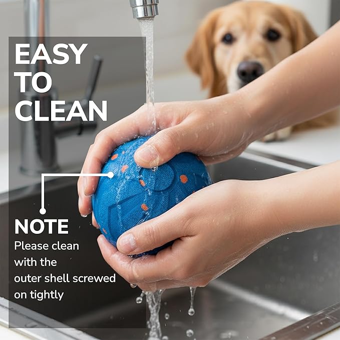 Smart Automatic Moving Dog Toy for Medium & Large Dogs, Resistant E-TPU Material, Rechargeable, Waterproof, Keeps Dogs Busy Indoors