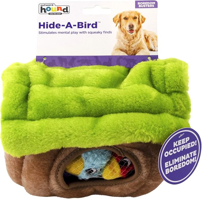 Outward Hound Hide A Bird Plush Dog Toy Puzzle