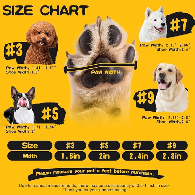 EVA Dog Shoes- Non-Slip Waterproof Dog Booties for Hot Pavement, Easy ON & Off, Reflective Adjustable Pet Boots & Paw Protectors, Rugged Sole for Small Medium Large Dog Outdoor Walking (Beige,XL)