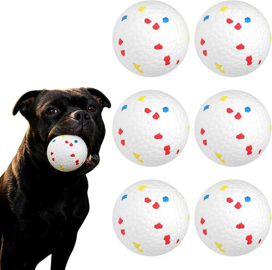 2.5" Dog Balls for Automatic Dog Ball Launcher, Remote Control Ball Thrower for Dogs (6-Pack)