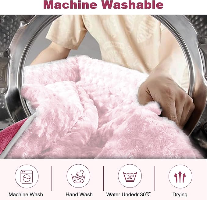 Orthopedic Dog Bed - Breathable Egg-Crate Foam Sofa Couch with Bolster, Water-Resistant Liner & Washable Rose Velvet - Ideal for Corgis, French Bulldogs, Rose Pink, L (35'' x 22'')