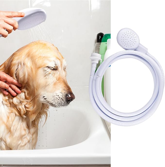 3m/9.84ft Portable Sink Spray Rubber Hose Portable Sink Hose Sprayer Shampoo Sprayer Handheld Shower for Pets,Bathing Baby,Washing Hair,Rinsing Vegetables