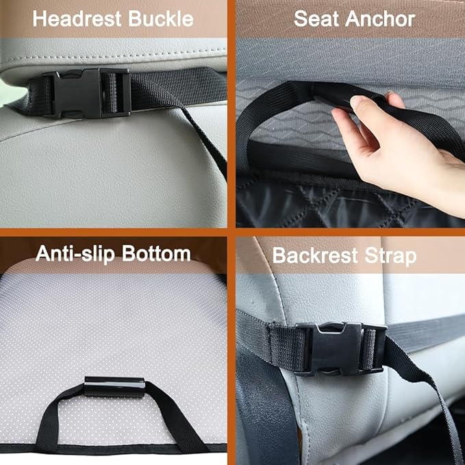 Car Front Seat Covers for Dogs Captain Chair Seat Covers Pet Car Seat Cover Car Seat Protector for Dogs Bucket Seat Cover