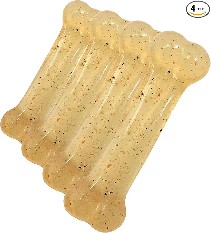 Nylabone Flex Moderate Chew Dog Toy Chicken Small/Regular (1 Count) (Pack of 4)