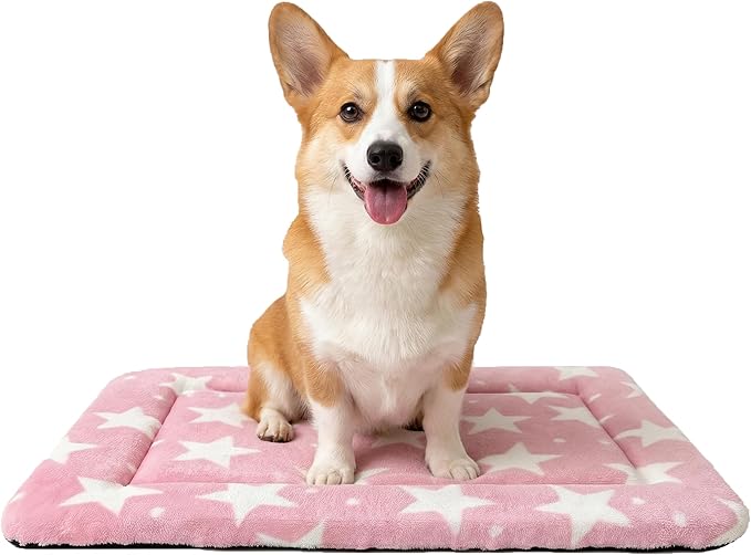 Dog Bed Mat - Reversible Dog Crate Bed Mats, Soft & Breathable Kennel Pad, Durable Crate Bed for Small Medium Large Dogs & Cats