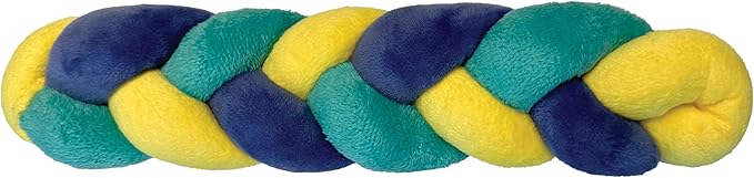 FOUFIT Hide and Seek Knotted Snuffle Stick, Large, Yellow, 9-12 inches Height