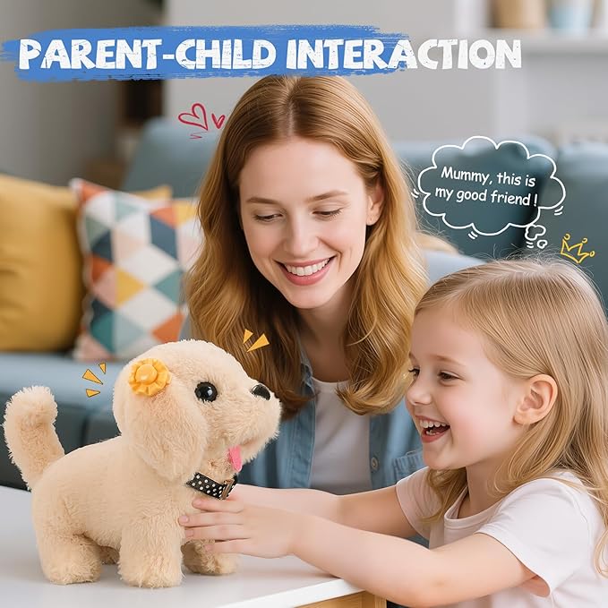Vanvimen 16 Pcs Robot Dog Toys for Boys, Toys for 3 4 5 6 7 8 Year Old Boys Kids, Realistic Robot Puppy Toy for 5-7 6-8, Ideas Birthday Gifts for Boy 3 4 5 6 Year Old