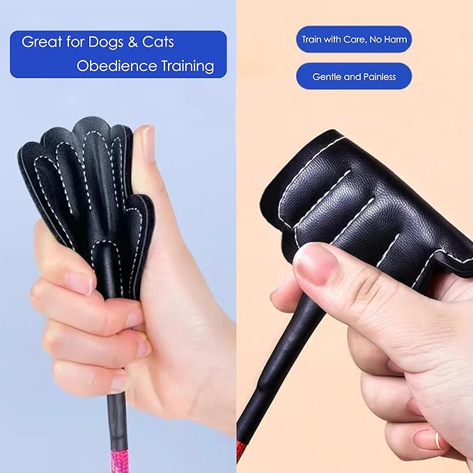 17" Dog Training Stick Pole, Puppy Training Tools Whip with Anti-Slip Handle, Outdoor and Indoor Exercise Interactive Dog Pole for Puppies Dogs Cats (Blue)