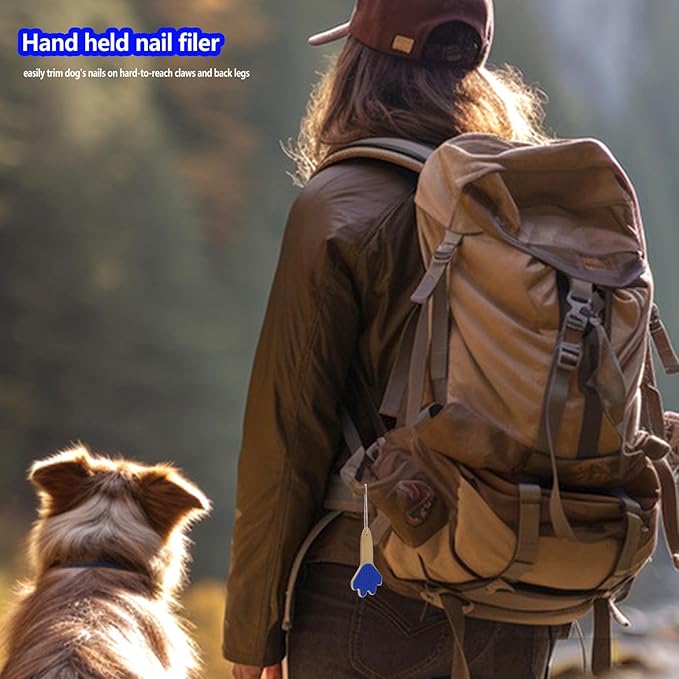 Dog Scratch Board Dog Scratching Pad Multi-Functional Trimming Tool Alternative to Nail Clippers Cat Nail File Easy Care and Stress Free Handheld