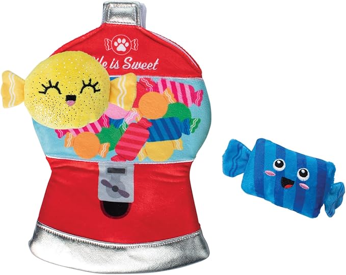 Fringe Studio Plush Dog Toy Set, Interactive Hide and Seek Play, A Sweet Surprise, Pet Shop Collection (289247)