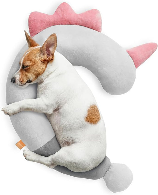 HiPetpy Dog Pillow - Soft Neck Pillows for Dogs, Washable Dog Calming Pillow for Better Sleep, Reduces Anxiety, Gift for Medium/Large Dogs and Cats
