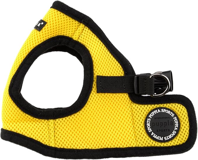 PUPPIA International Harness Soft B Vest, Medium, Yellow