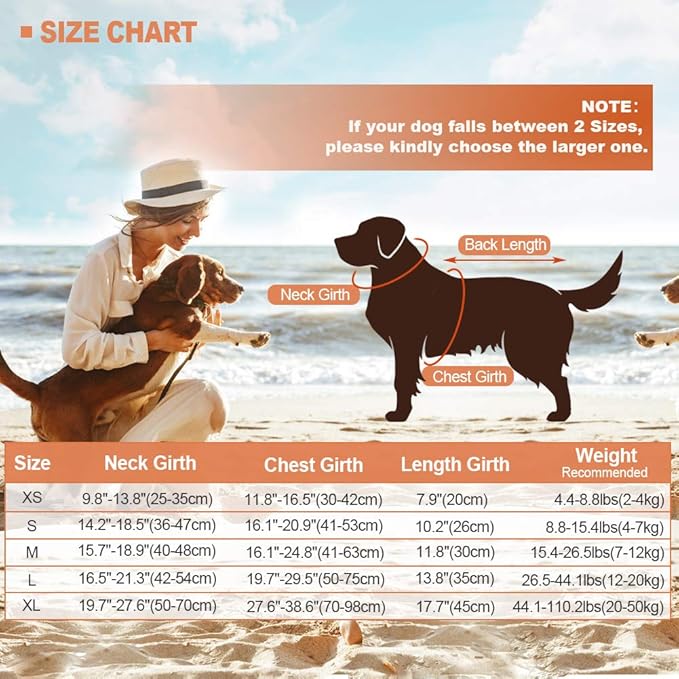 EMUST Dog Life Vest, Dog Life Jacket for Small, Middle, Large Dogs with Rescue Handle Flotation Vest Safety Lifesaver for Swimming Pool Beach Boating, (S,Grey)