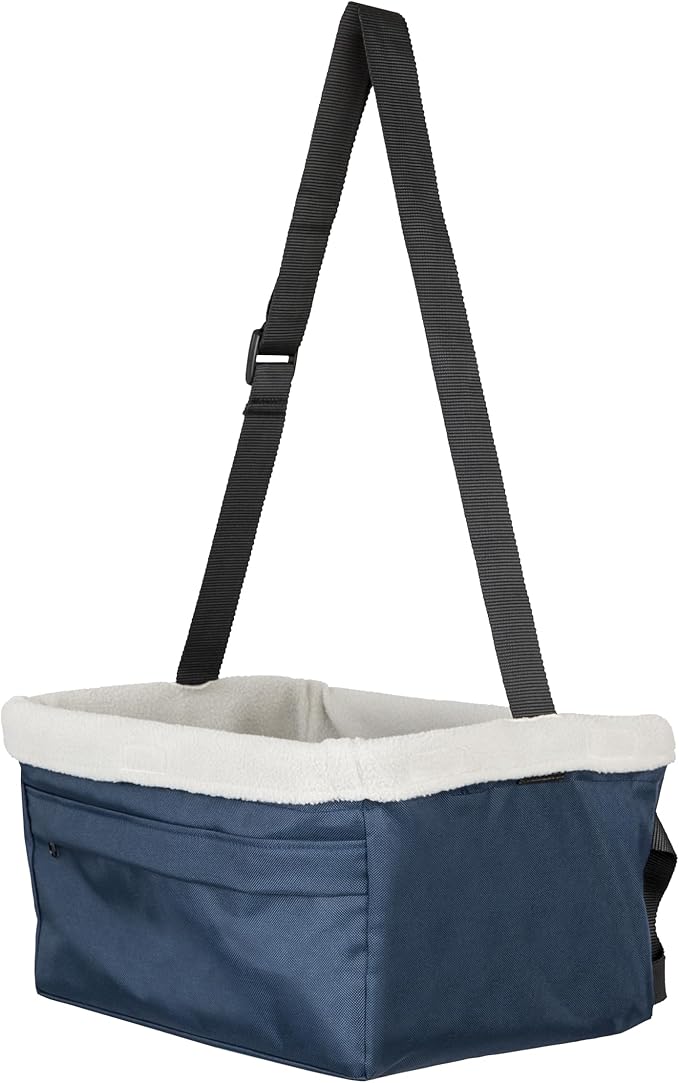 PetSafe Happy Ride Booster Seat - Navy - 12 lb