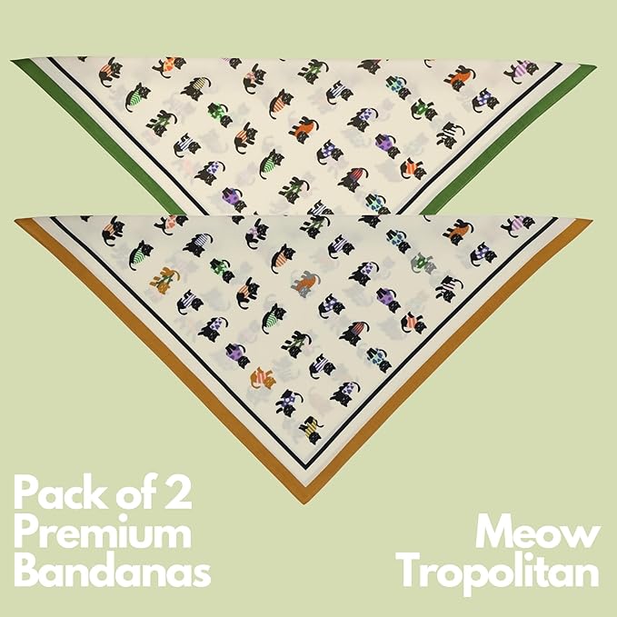 The Peacock Crew Premium Soft Cotton Bandanas Pack for Men and Women Paisley 22 x 22 inches