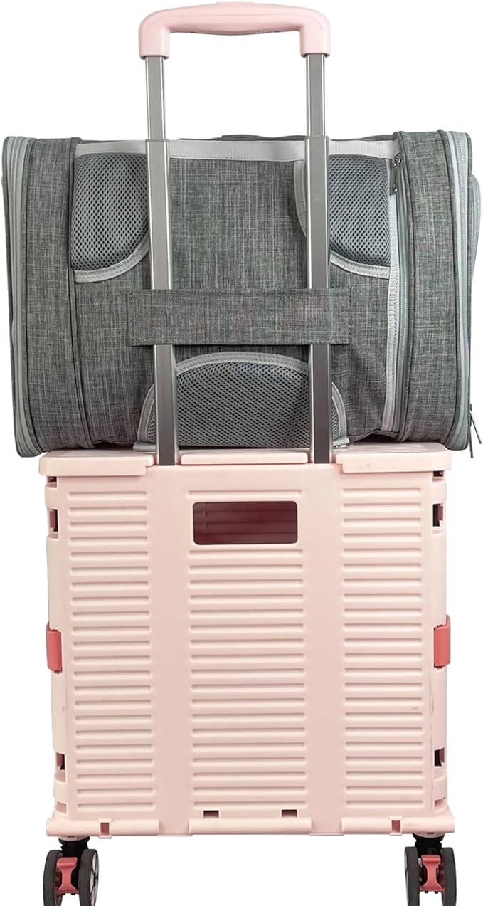 Mr. Peanut's Monterey Series Convertible Backpack Airline Approved Pet Carrier