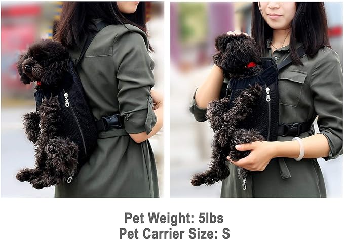 Pet Dog Carrier Backpack Mesh Camouflage Outdoor Travel Products Breathable Shoulder Handle Bags for Small Dog Cats (L, red)