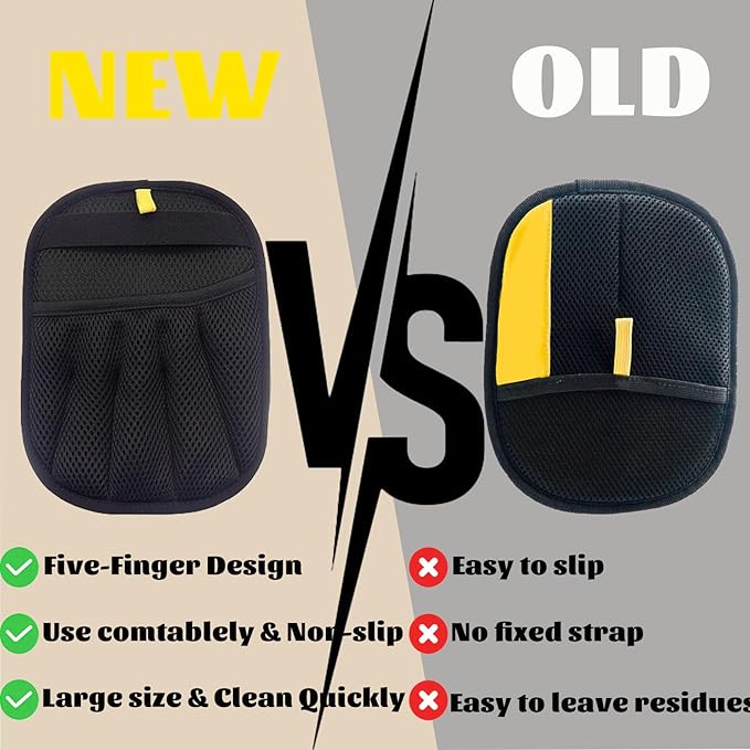 Pet Hair Removal Gloves, Pet Grooming Gloves, 2PCS Newly Upgraded Reusable Electrostatic, Gentle for Dogs & Cats Pet Hair Remover for Furniture, Carpet, Car Seat, Clothes (3PCS)