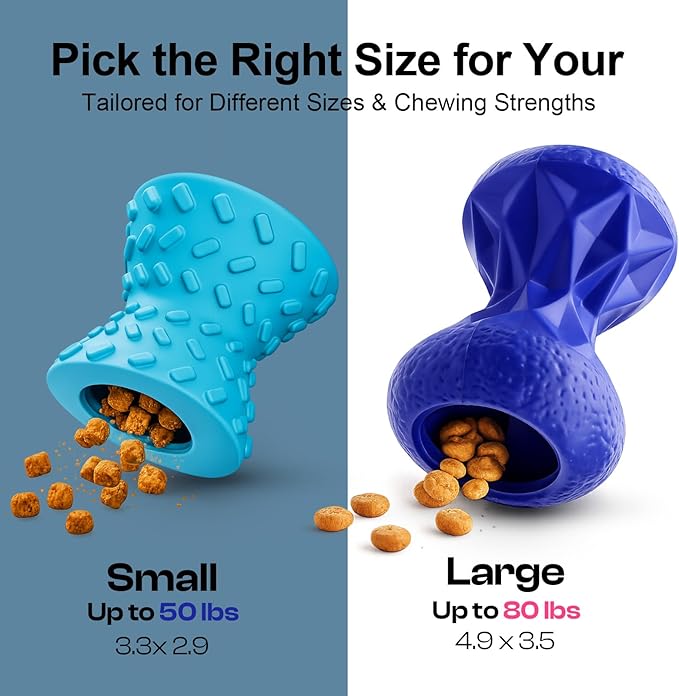 Dog Puzzle Toy – Interactive Treat Dispensing Dog Toy to Keep Dogs Busy, Mental Stimulation & Boredom Relief Toy for Indoor Play, Small & Medium Dogs