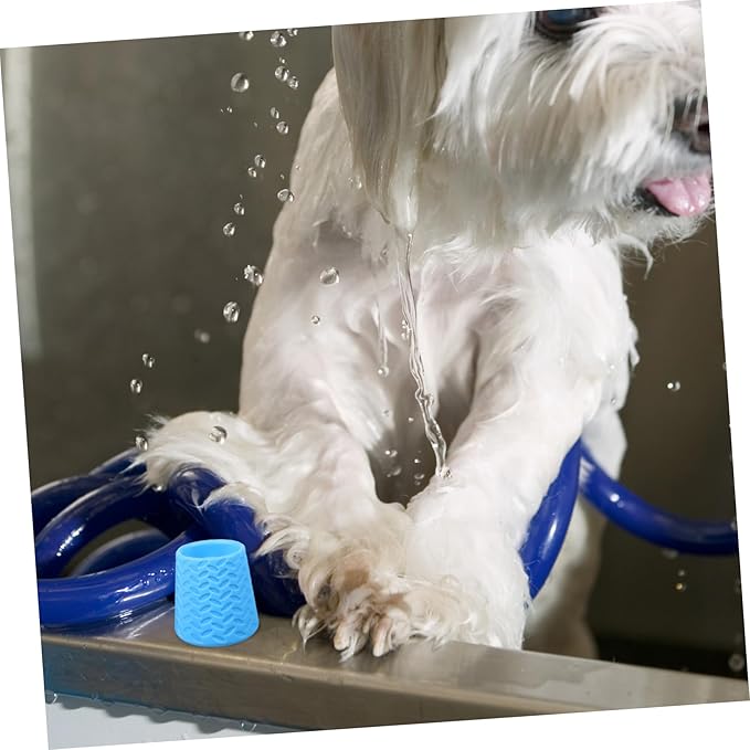 TOYANDONA Compact Silicone Pet Dog Shower Sprayer Kit for Grooming Quick Setup for Outdoor Use for Rinsing and Deep Pets