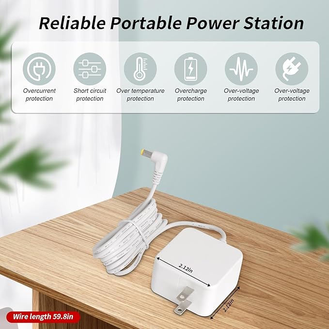 DuckSky Charger Replacement for Self Cleaning Cat Litter Box[Please Check the Product Details to Confirm Your Model]