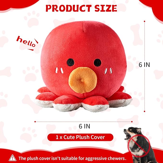 Interactive Dog Octopus Toy Cover (Octopus Cover)