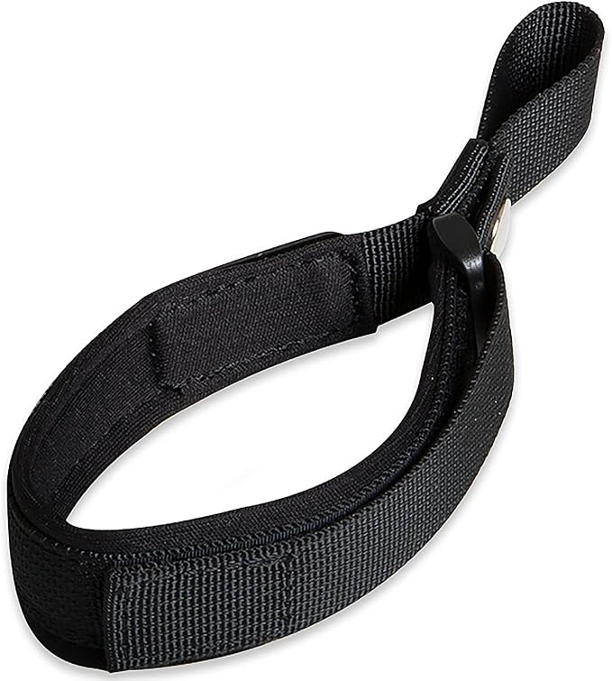 Hands Free Adjustable Wrist Strap,Suitable for Any Dog Leashes with Adopts Design,Soft and Comfortable Diving Fabric Wrist Strap for Retractable Dog Leash (Classic Black)