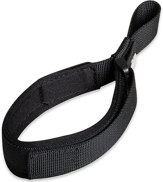Hands Free Adjustable Wrist Strap,Suitable for Any Dog Leashes with Adopts Design,Soft and Comfortable Diving Fabric Wrist Strap for Retractable Dog Leash (Classic Black)