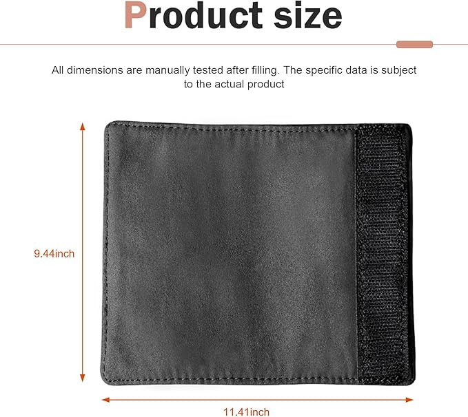 2 PCS Car Inside Door Handle Protectors, Anti-scratch Suede Leather Interior Trim, Non-slip Sweat-absorbent Handle Wrap with Hook & Loop, Interior Accessory for Cars Trucks Vans (Brown)