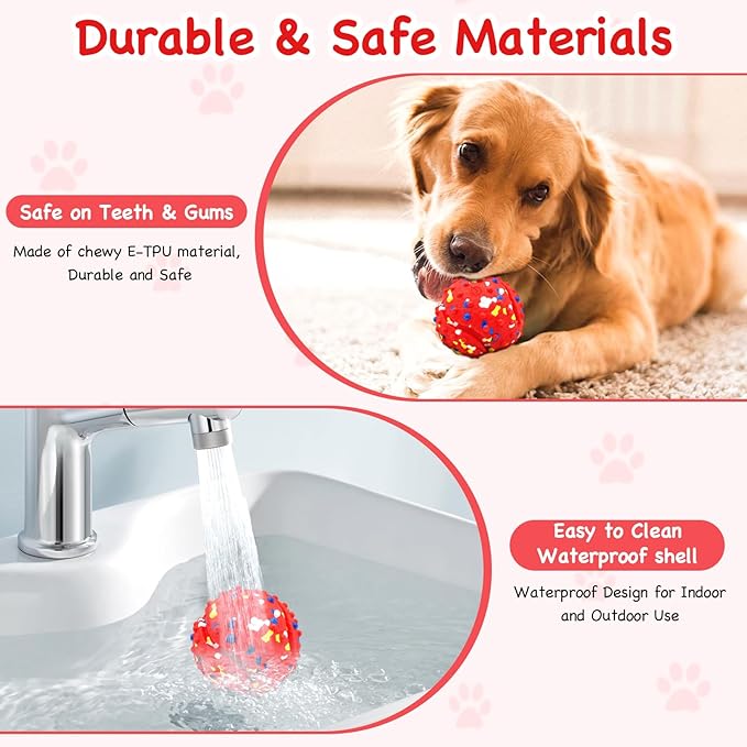 Lollyx Interactive Dog Toys, Rechargeable Moving Dog Toys to Keep Them Busy, Dog Toy Ball for Small/Medium/Large Dogs