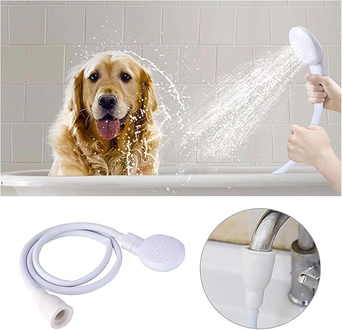 9.84ft/3m Sink Spray Hose,Portable Sink Hose Sprayer,Shampoo Sprayer Handheld Hose Shower Head Spray Hose for Bathing Baby,Pets,Washing Hair,Rinsing Vegetables