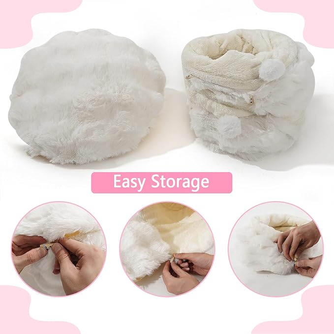 2 in 1 Luxury Plush cat Tunnel with cat Bed for Small Medium Large Cats,Multifunctional Cat Toys.