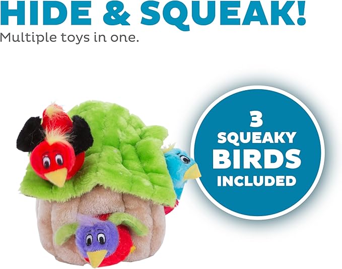 Outward Hound Hide A Bird Plush Dog Toy Puzzle