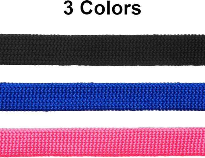 Boao 9 Pieces Pet Grooming Loops Nylon Restraint Noose Adjustable Fixed Dog Cat Safety Rope for Pet Grooming Table Bathtub