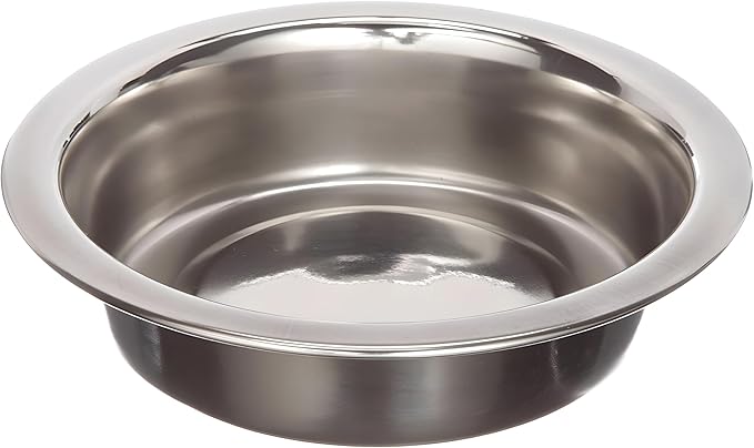 4 Pack Stainless Steel Cat & Dog Bowls, 8 oz Each, Small Pet Feeding Dishes for Food & Water, Lightweight & Durable