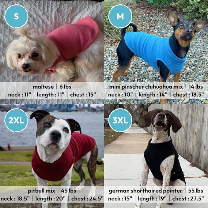 Gooby - Stretch Fleece Vest, Pullover Fleece Vest Jacket Sweater for Dogs, Sand, 4X-Large