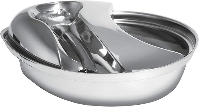 Pioneer Pet Stainless Steel Fountain Raindrop Design , 60oz