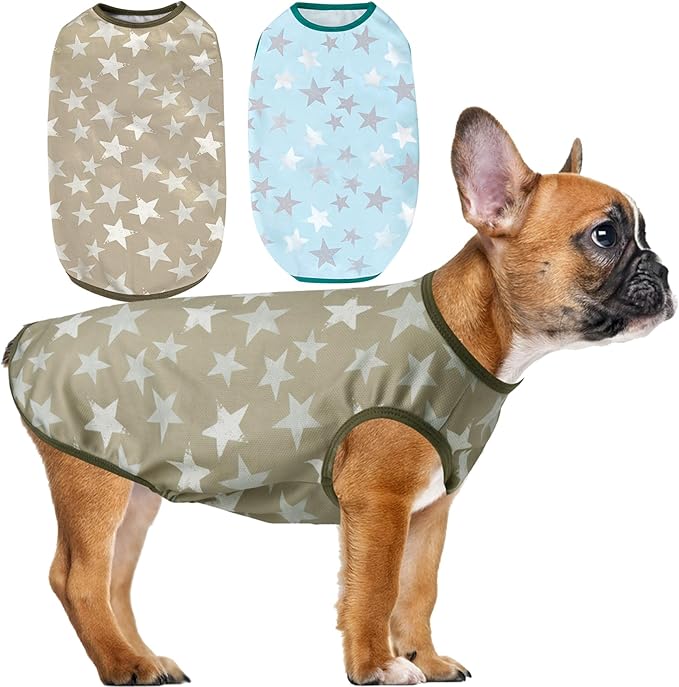 Lightweight Breathable Dog Cooling Shirts, Quick Dry Dog Sunscreen Shirt, Professional Pet Summer Vest for Small Medium Large Girl Boy Dog