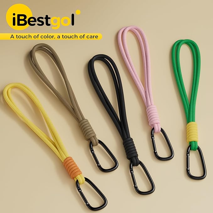 Baby Stroller Hooks, Universal Clips for Diaper and Mommy Bags, Heavy-Duty Hangers with Straps, Practical Stroller Accessory for Moms, Black-4pc