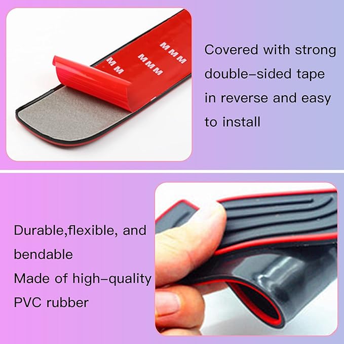 Door Sill Plate Protectors for Car - Universal Door Entry Guards Sill Scuff Cover Panel Step Protector, Welcome Pedal Protector Cover 4pcs/Set