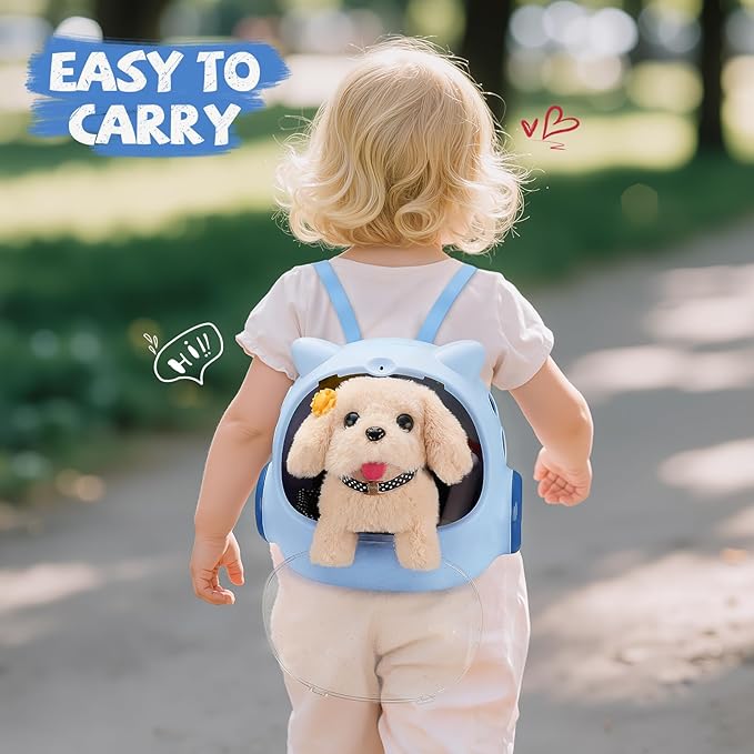 Vanvimen 16 Pcs Robot Dog Toys for Boys, Toys for 3 4 5 6 7 8 Year Old Boys Kids, Realistic Robot Puppy Toy for 5-7 6-8, Ideas Birthday Gifts for Boy 3 4 5 6 Year Old