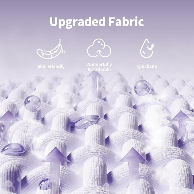 Dog Shirt, Cooling Vest Lightweight Breathable, Dog T-Shirts All-Season UV Protection Pet Clothes Quick Dry Soft Stretchy Pet Shirt Vest for Small Medium Large Dogs (Lilac Ether 1PC, Large)