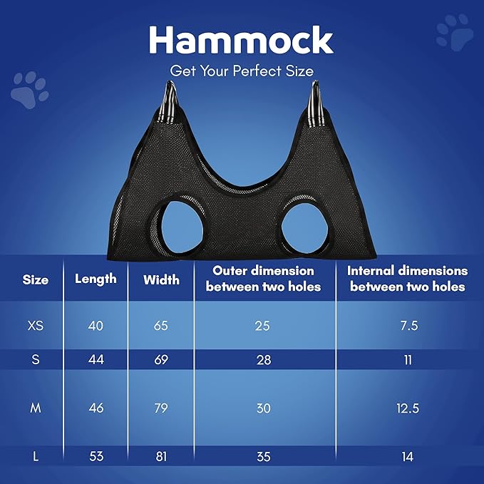 Premium Dog Grooming Arm with Clamp & Dog Grooming Hammock - Heavy Duty Grooming Table for Dogs at Home - Nail Clippers for Dogs - Complete Pet Grooming Kit & Dog Harness for Nail Trimming