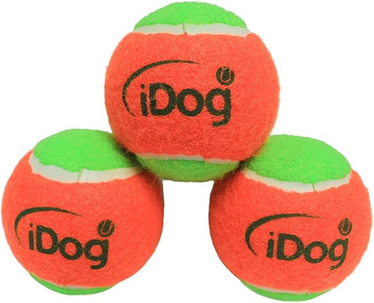 2.5" Dog Fetch Ball Safe Pet Tennis Balls for Big Midi Ball Launcher (3 Pack)