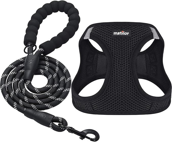 Dog Harness Step-in Breathable Puppy Cat Dog Vest Harnesses for Small Medium Dogs
