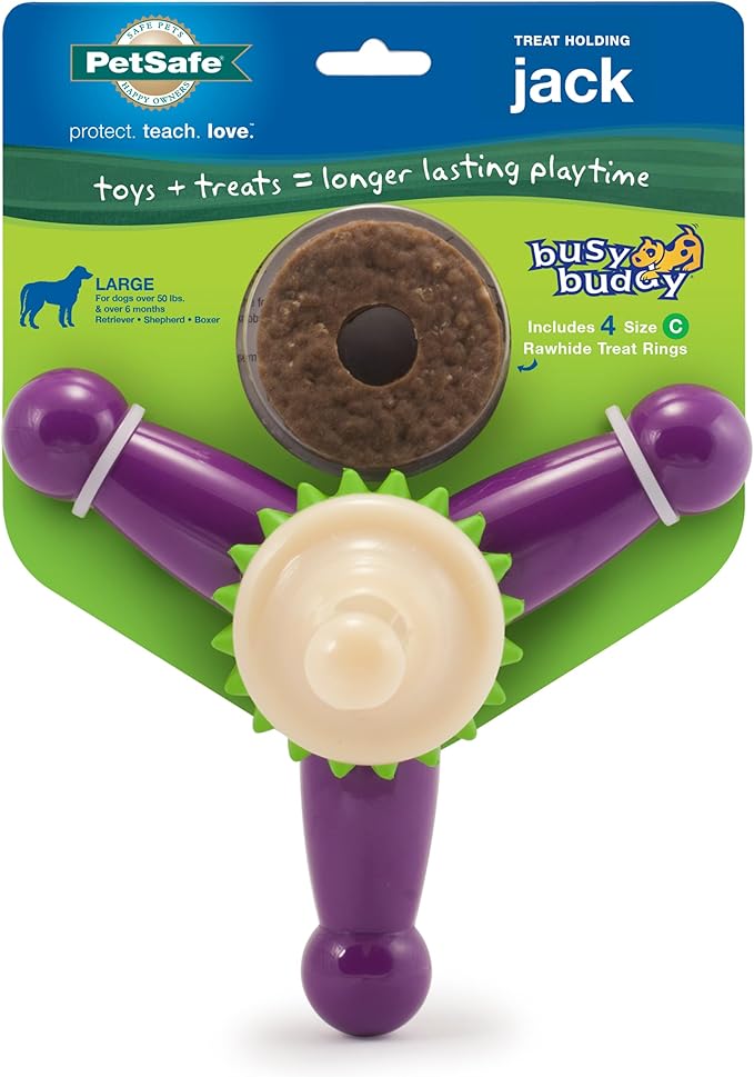 PetSafe Premier Busy Buddy Jack Pet Toy, Large