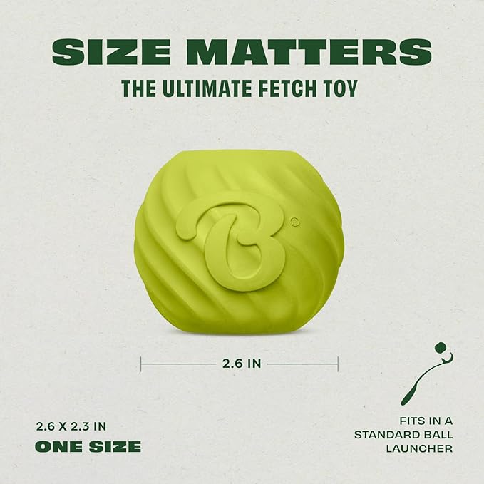 Benebone Natural Rubber Dog Ball